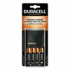 Duracell ION SPEED 4000 Hi-Performance Charger, Incl 2 AA, 2 AAA NiMH Batteries CEF27